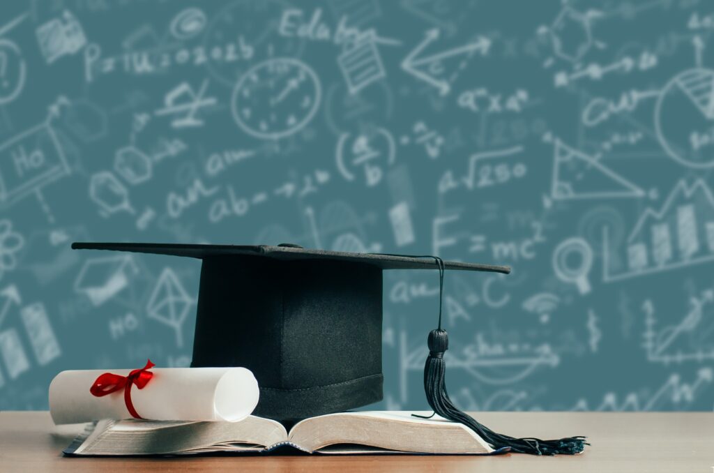 Concept of education for student or student success. College and university tuition for education